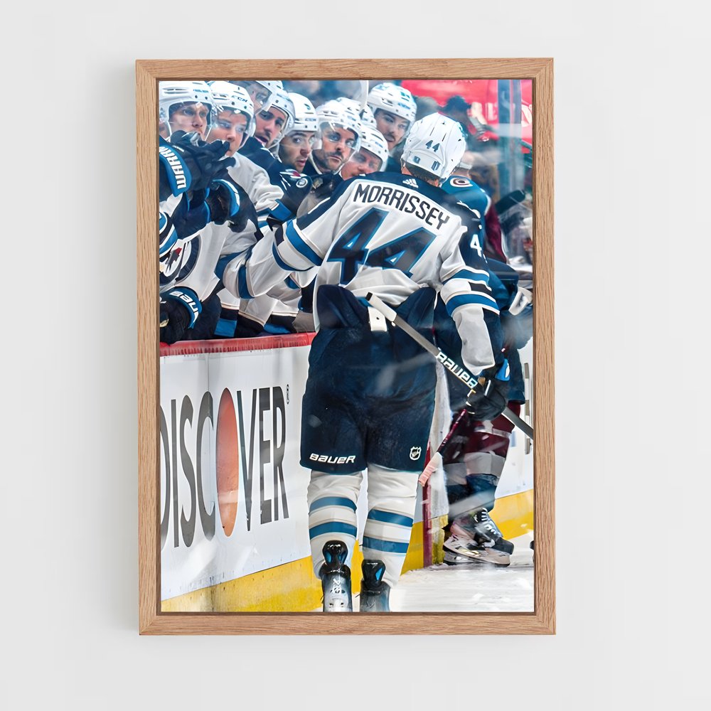 Poster Victoire des Jets – affiche Hockey sur glace (vue 4)